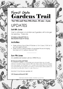 Gardens Trail updates