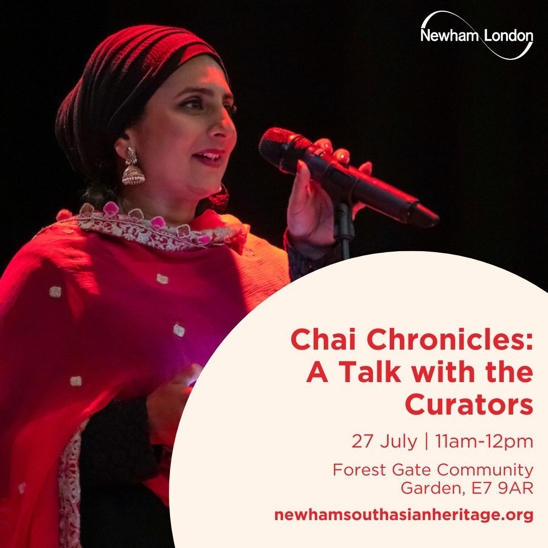 flyer for the chai chronicles on 27th July